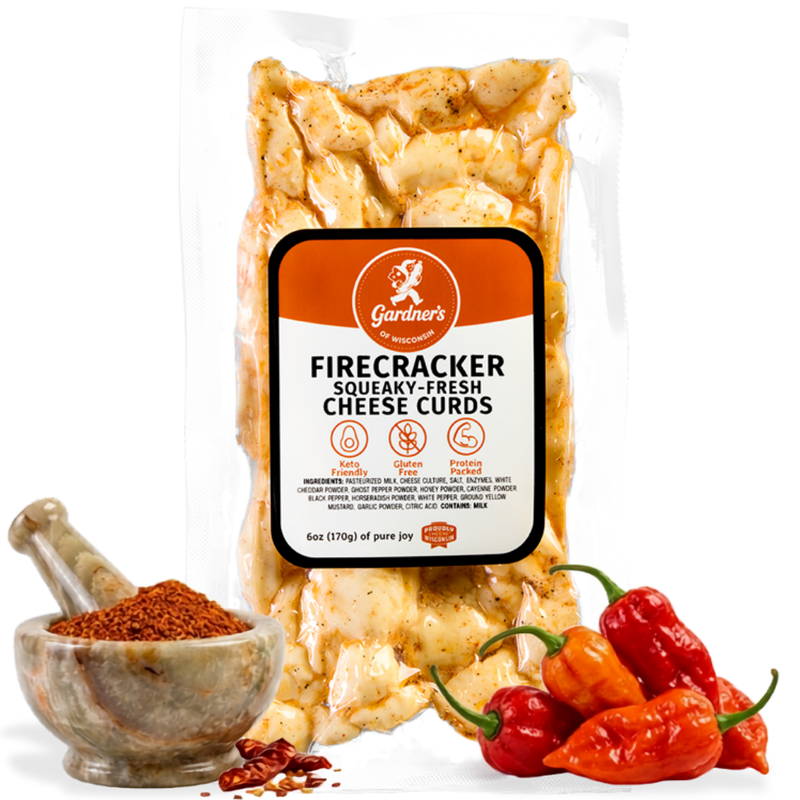 Firecracker Squeaky Cheese Curds - Gardners Wisconsin Cheese and Sausage
