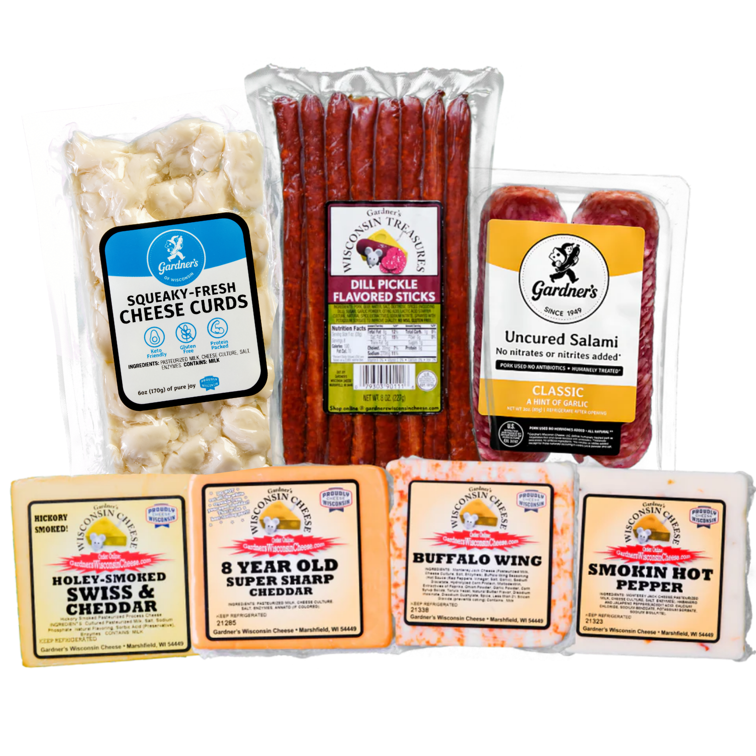 Gameday Package - Gardners Wisconsin Cheese and Sausage