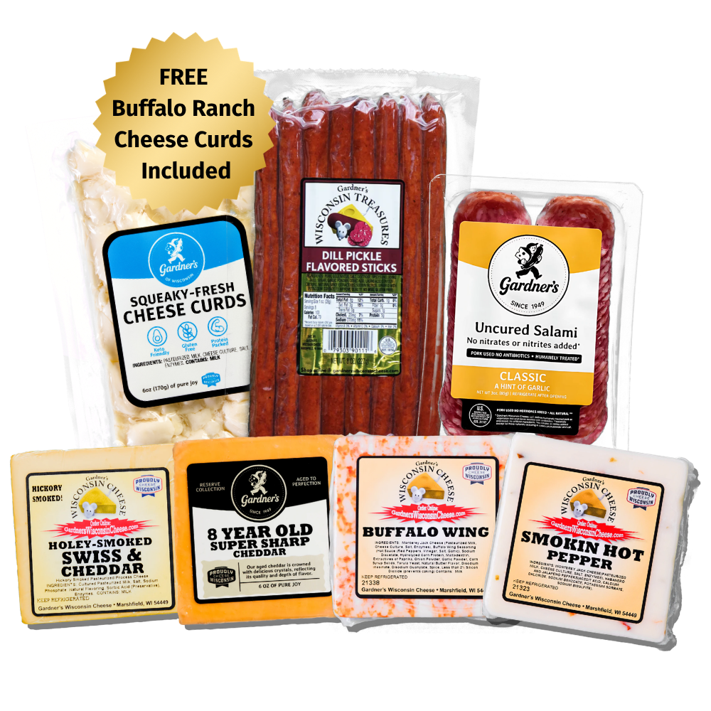 Gameday Package - Gardners Wisconsin Cheese and Sausage