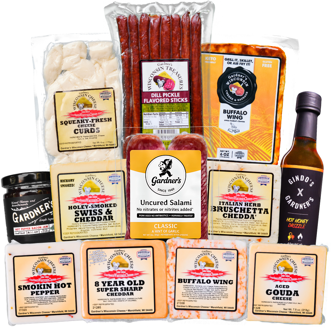 Gameday Deluxe Package - Gardners Wisconsin Cheese and Sausage