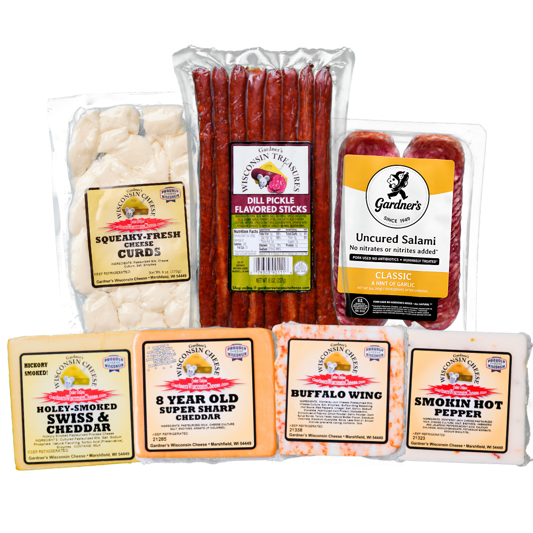 Gameday Package - Gardners Wisconsin Cheese and Sausage