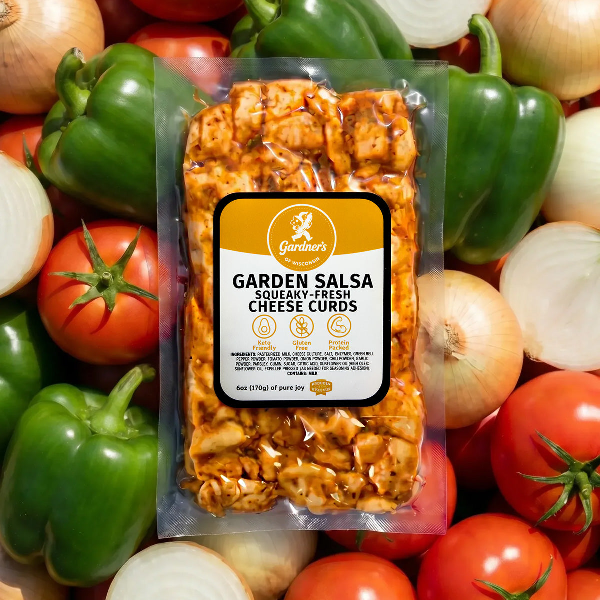 Garden Salsa Squeaky Cheese Curds
