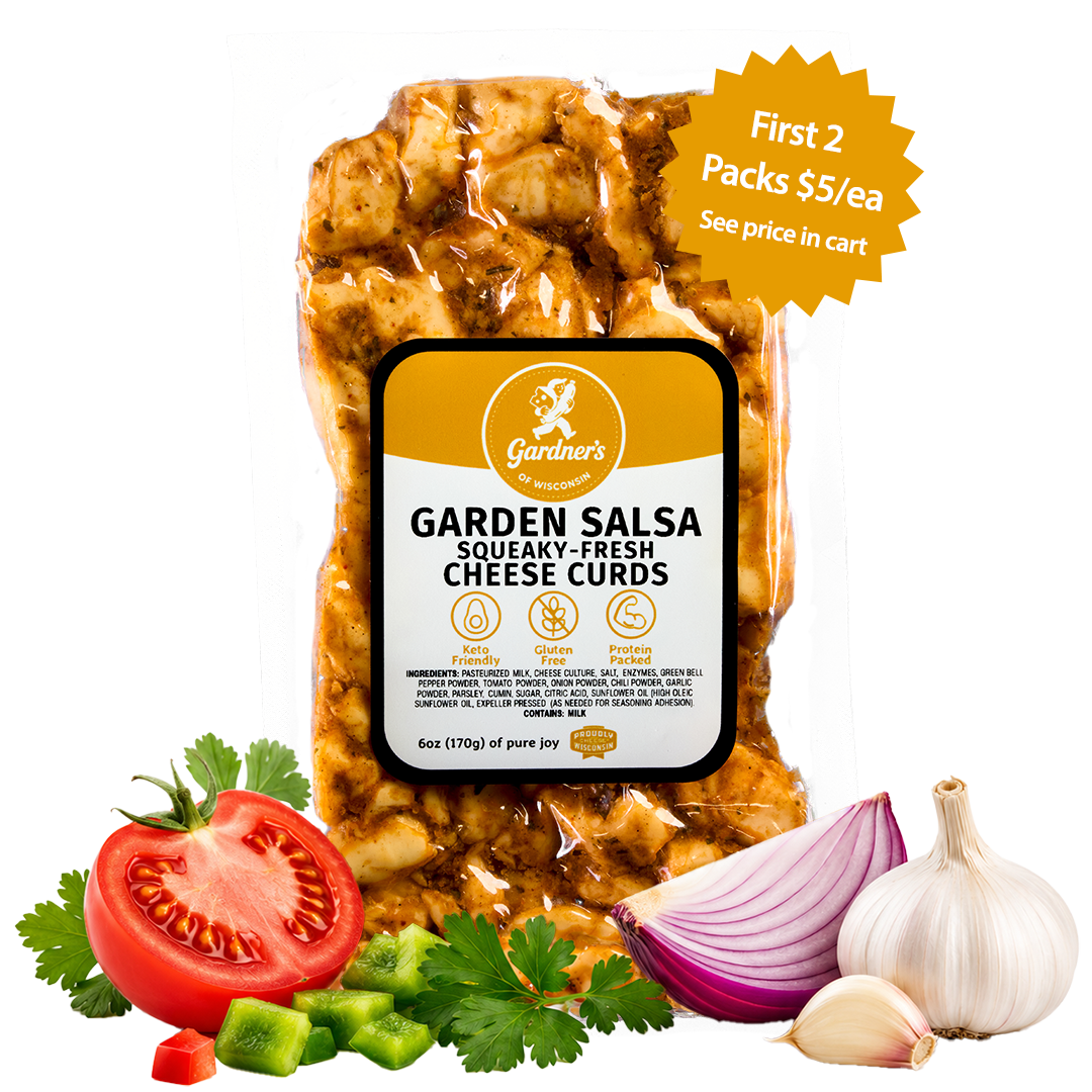 Garden Salsa Squeaky Cheese Curds