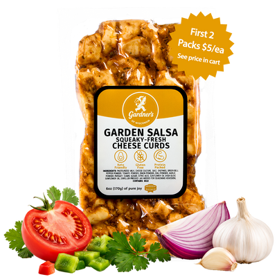 Garden Salsa Squeaky Cheese Curds - Gardners Wisconsin Cheese and Sausage