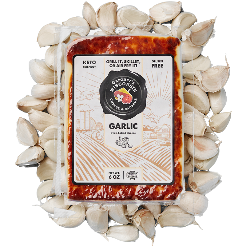 Free Garlic Oven-Baked Cheese - Gardners Wisconsin Cheese and Sausage