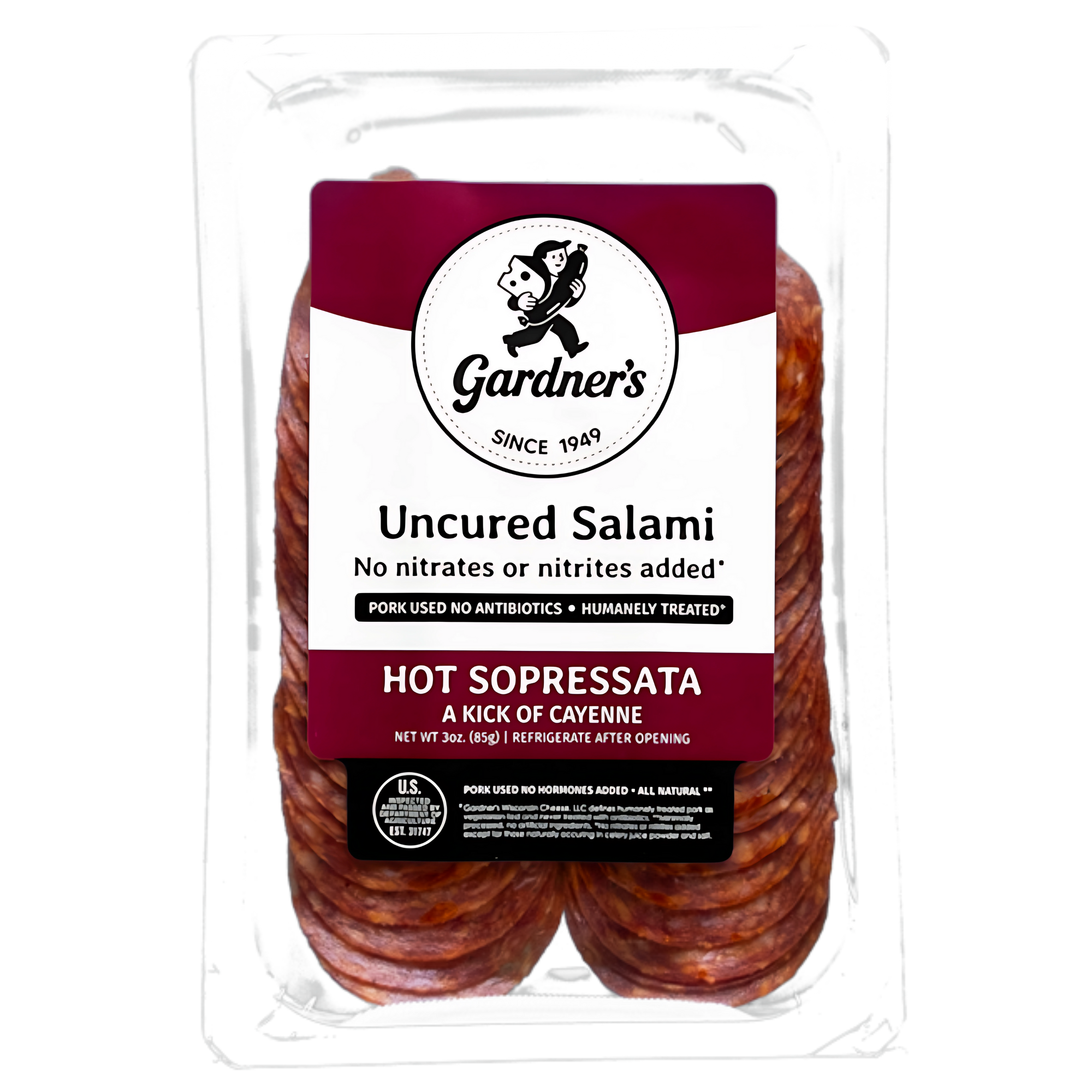 Hot Sopressata Sliced Salami *NEW*