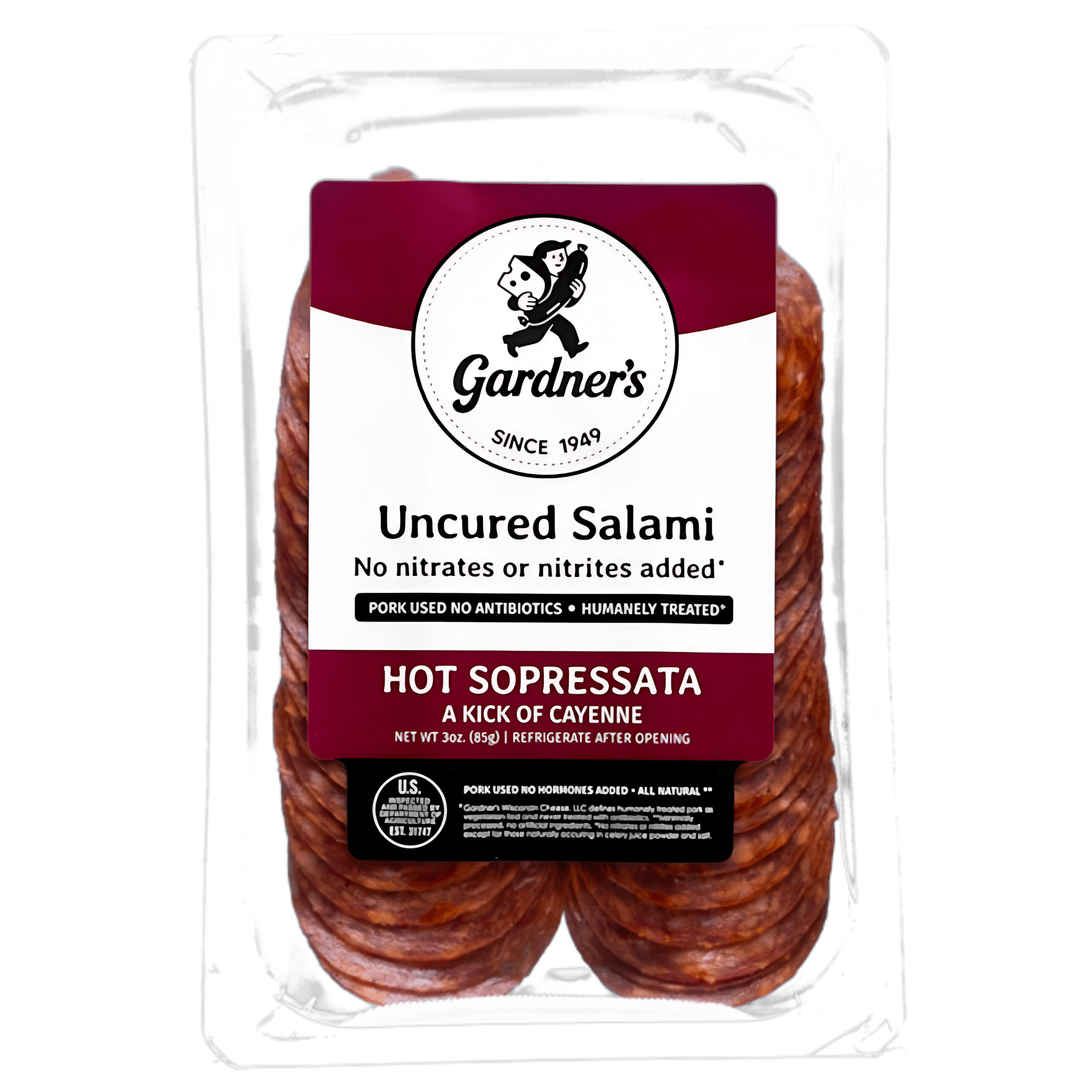 Hot Sopressata Sliced Salami *NEW*