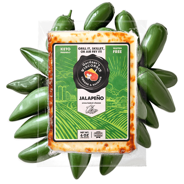 Jalapeno Oven-Baked Cheese by Gardner's Wisconsin Cheese & Sausage