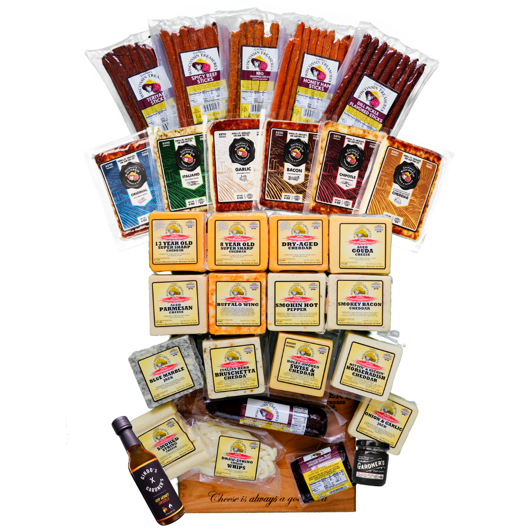 Just About Everything Package - Gardners Wisconsin Cheese and Sausage