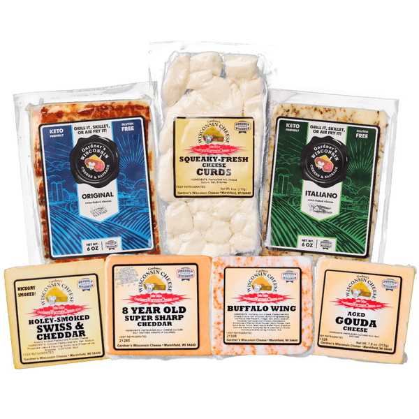 Just Cheese Please! Package – Gardners Wisconsin Cheese and Sausage