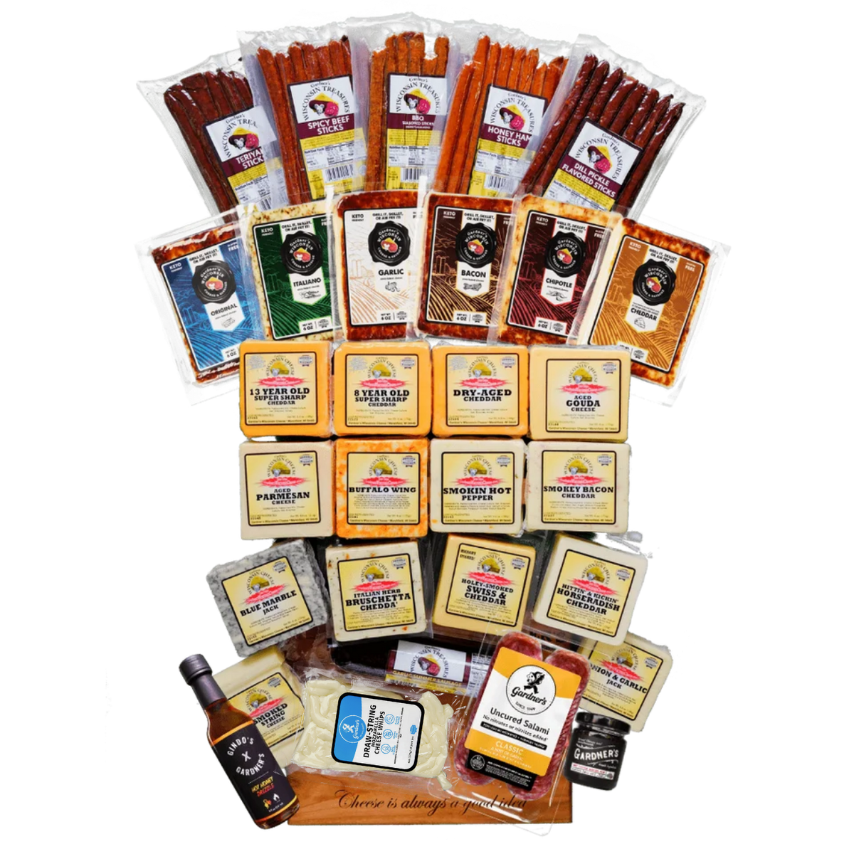 Just About Everything Package - Gardners Wisconsin Cheese and Sausage