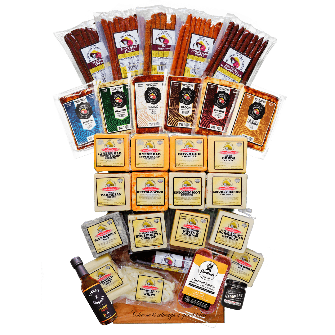 Just About Everything Package - Gardners Wisconsin Cheese and Sausage