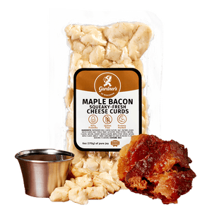 Maple Bacon Flavored Cheese Curds - Gardners Wisconsin Cheese and Sausage