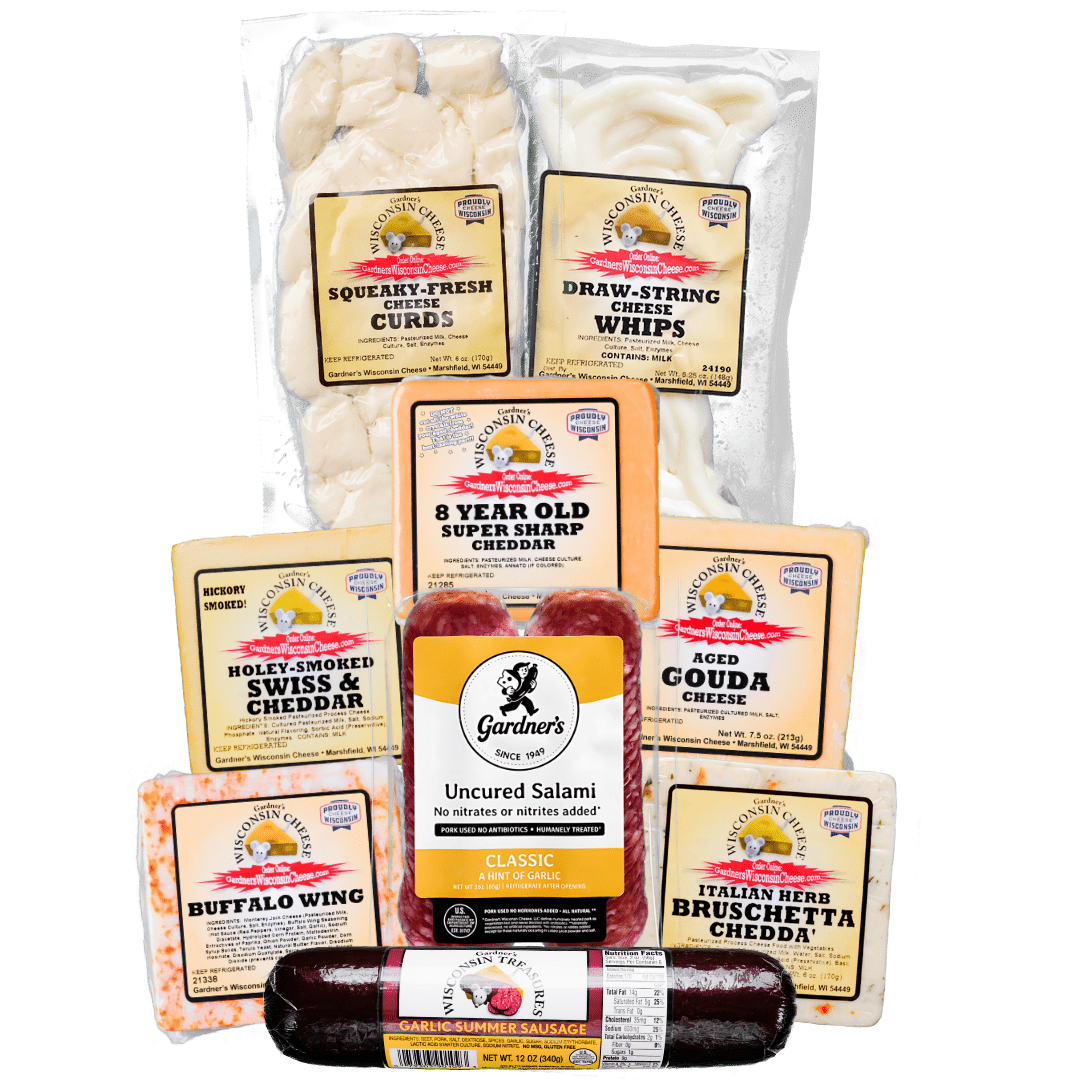 Champions Package - Gardners Wisconsin Cheese and Sausage