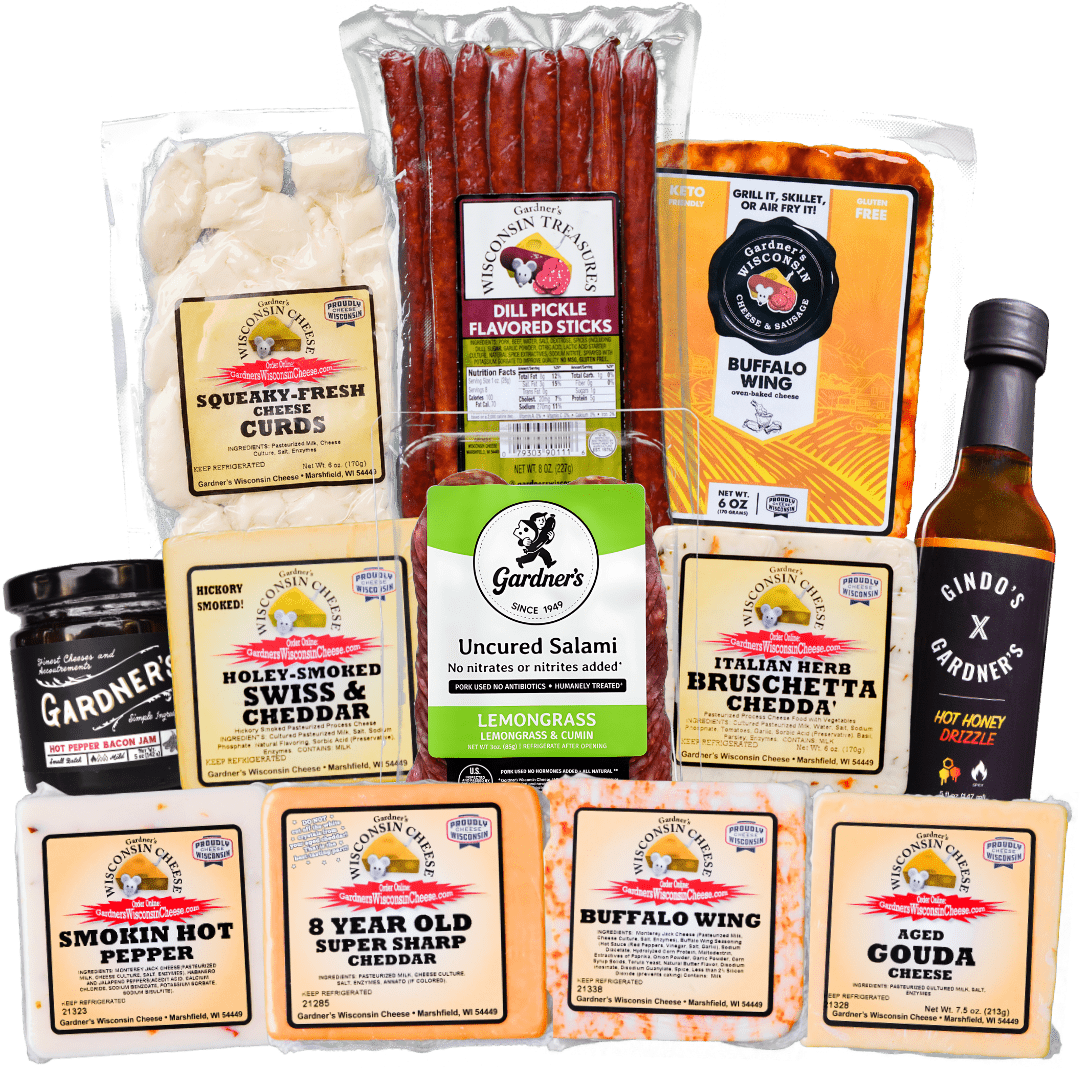 Gameday Deluxe Package - Gardners Wisconsin Cheese and Sausage