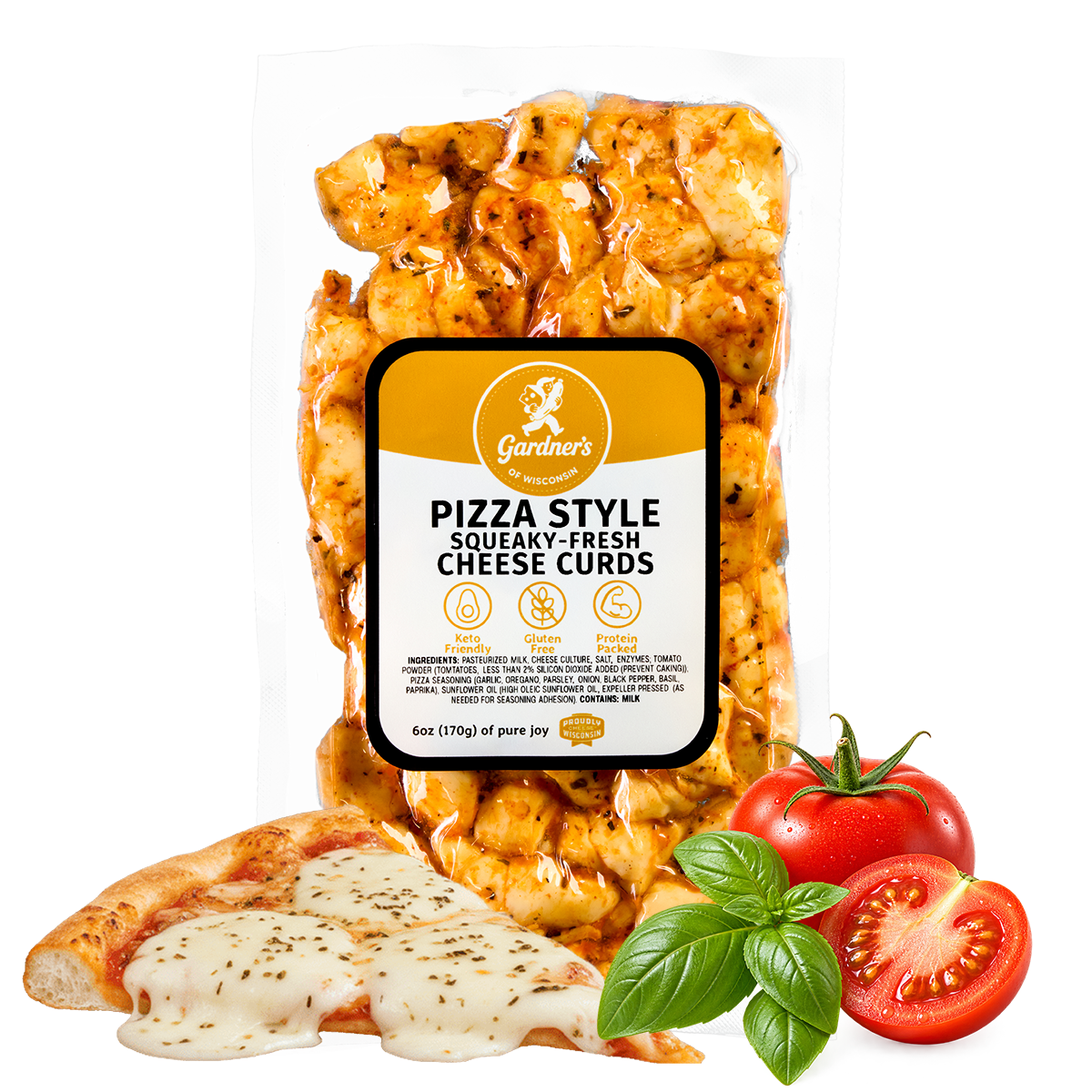 Pizza Flavored Cheese Curds *LIMITED EDITION* - Gardners Wisconsin Cheese and Sausage