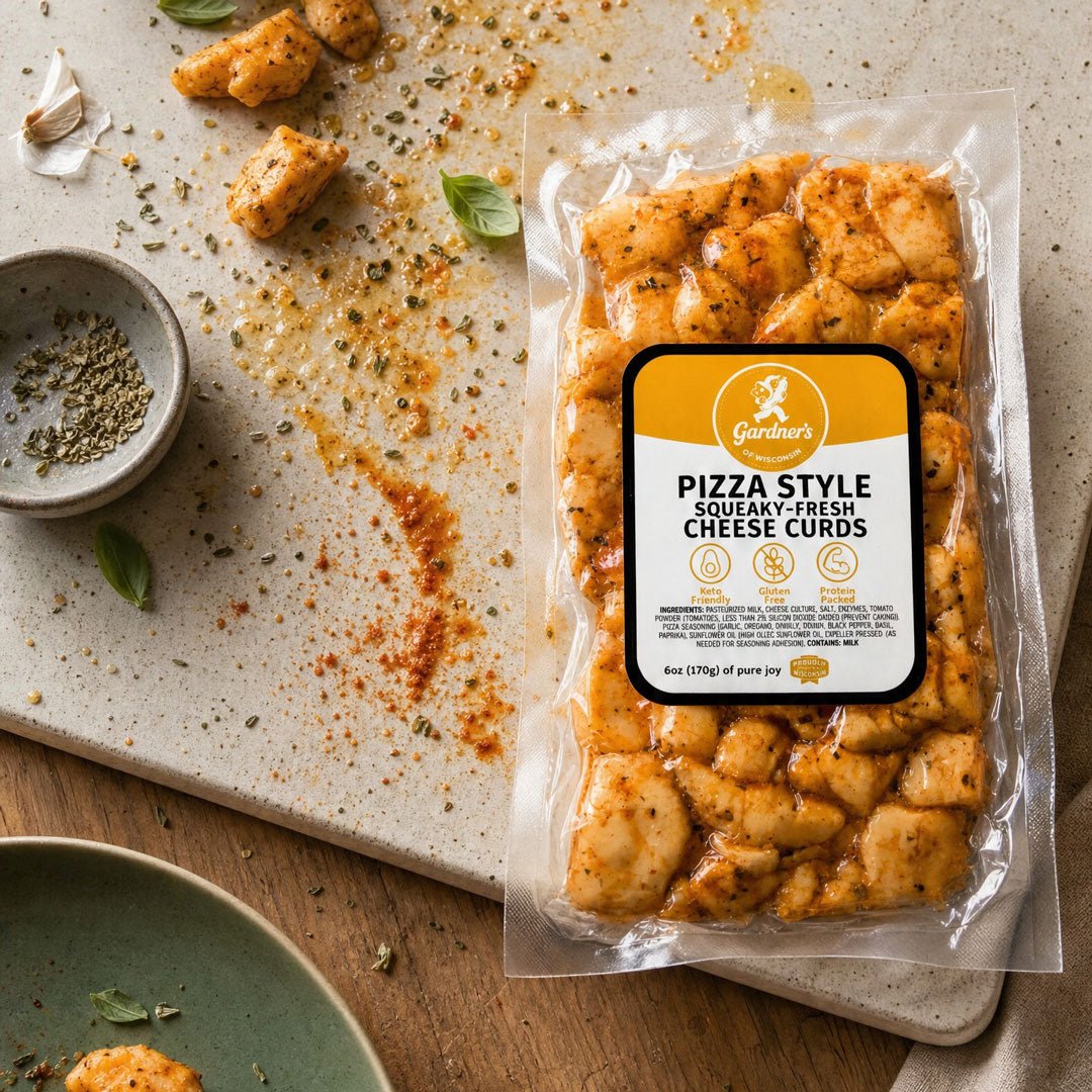 Pizza Flavored Cheese Curds *LIMITED EDITION* - Gardners Wisconsin Cheese and Sausage