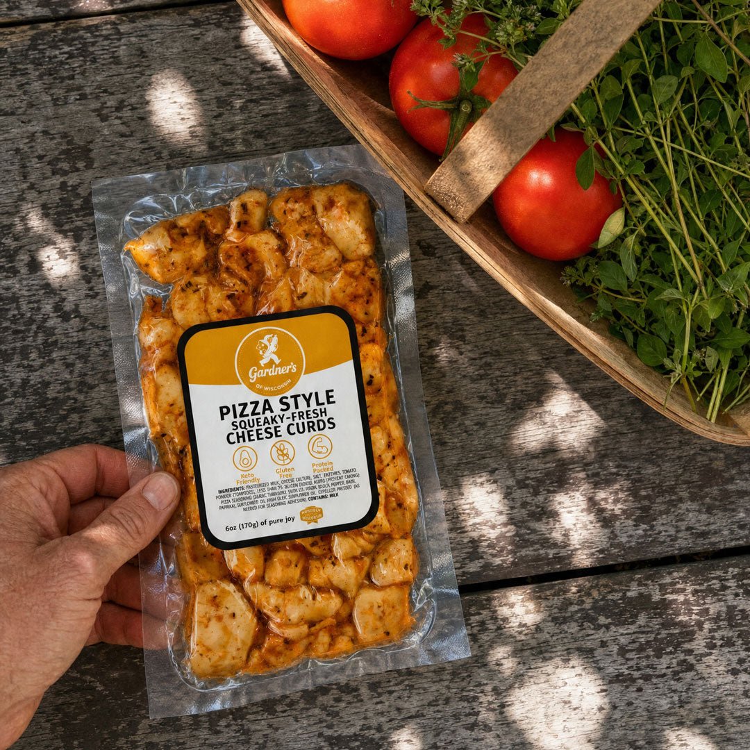 Pizza Flavored Cheese Curds *LIMITED EDITION* - Gardners Wisconsin Cheese and Sausage
