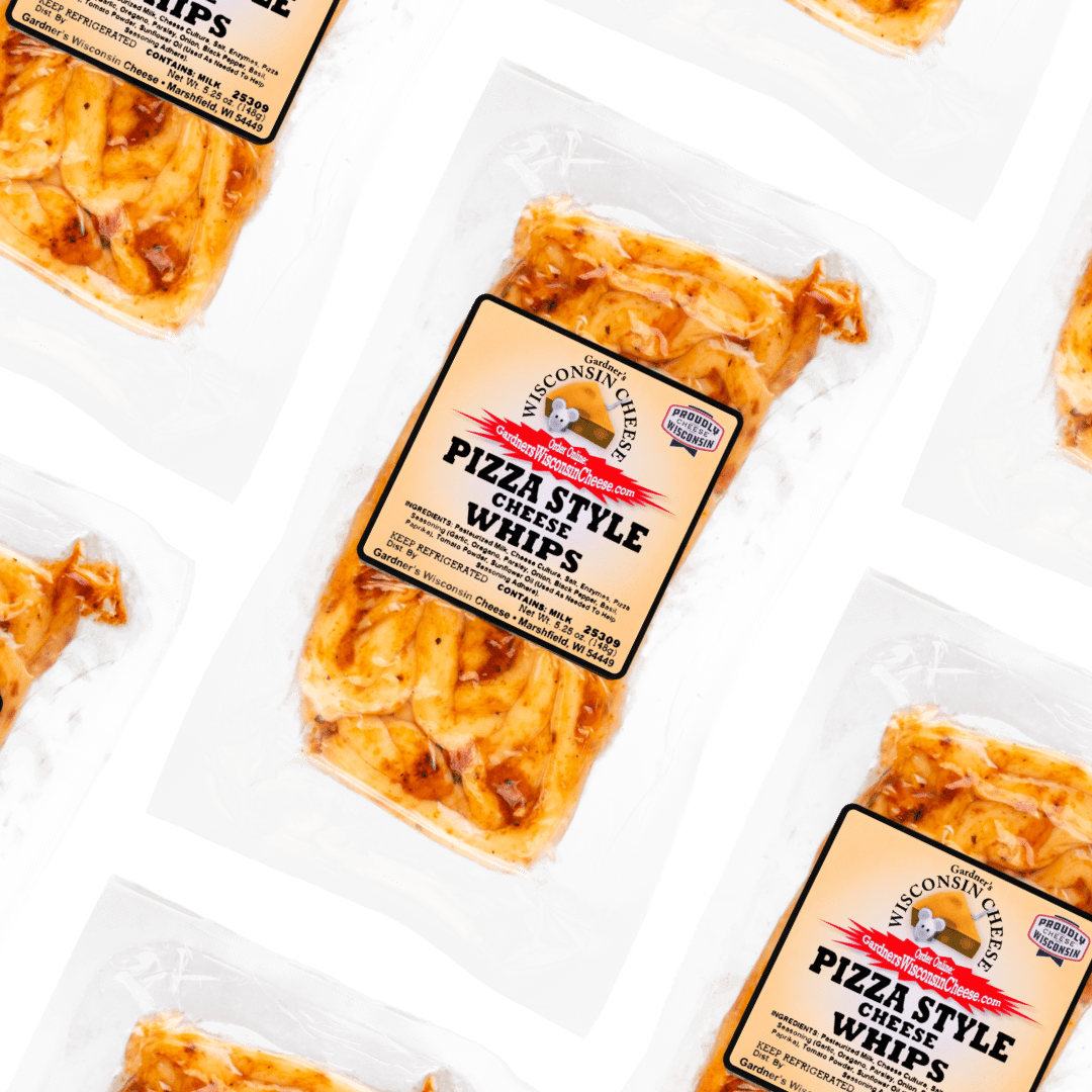 Pizza Style Cheese Whips *LIMITED EDITION* - Gardners Wisconsin Cheese and Sausage