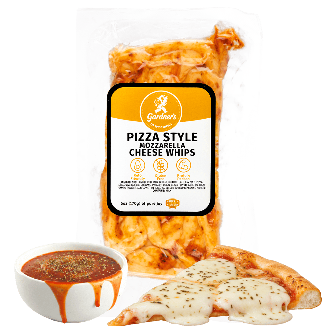 Pizza Style Cheese Whips *LIMITED EDITION* - Gardners Wisconsin Cheese and Sausage