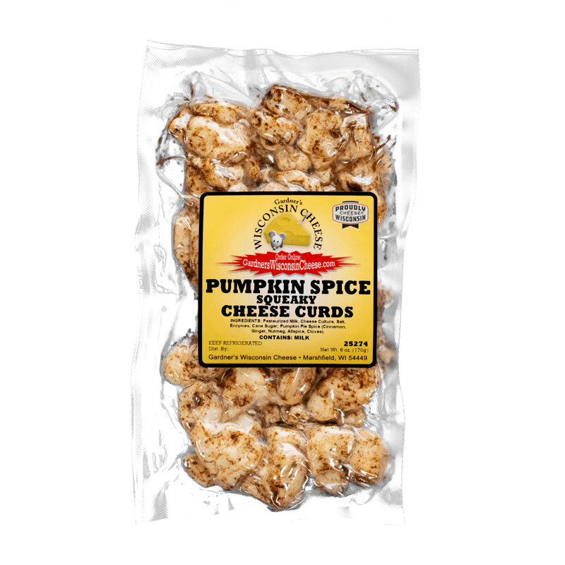 Pumpkin Spice Cheese Curds *LIMITED EDITION* - Gardners Wisconsin Cheese and Sausage