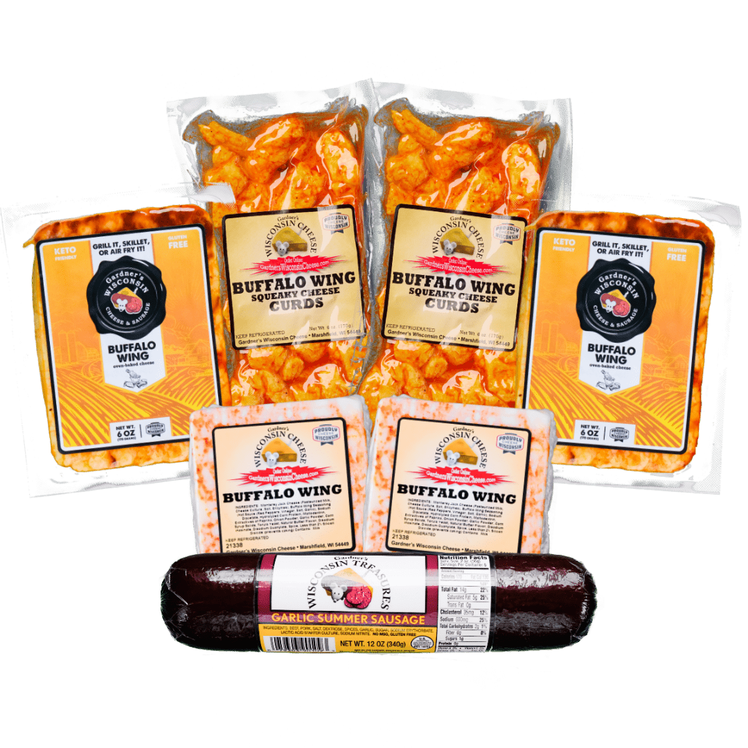 Sausage 'N' Buff Stuff Package - Gardners Wisconsin Cheese and Sausage