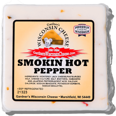 Smokin' Hot Pepper Jack - Gardners Wisconsin Cheese and Sausage