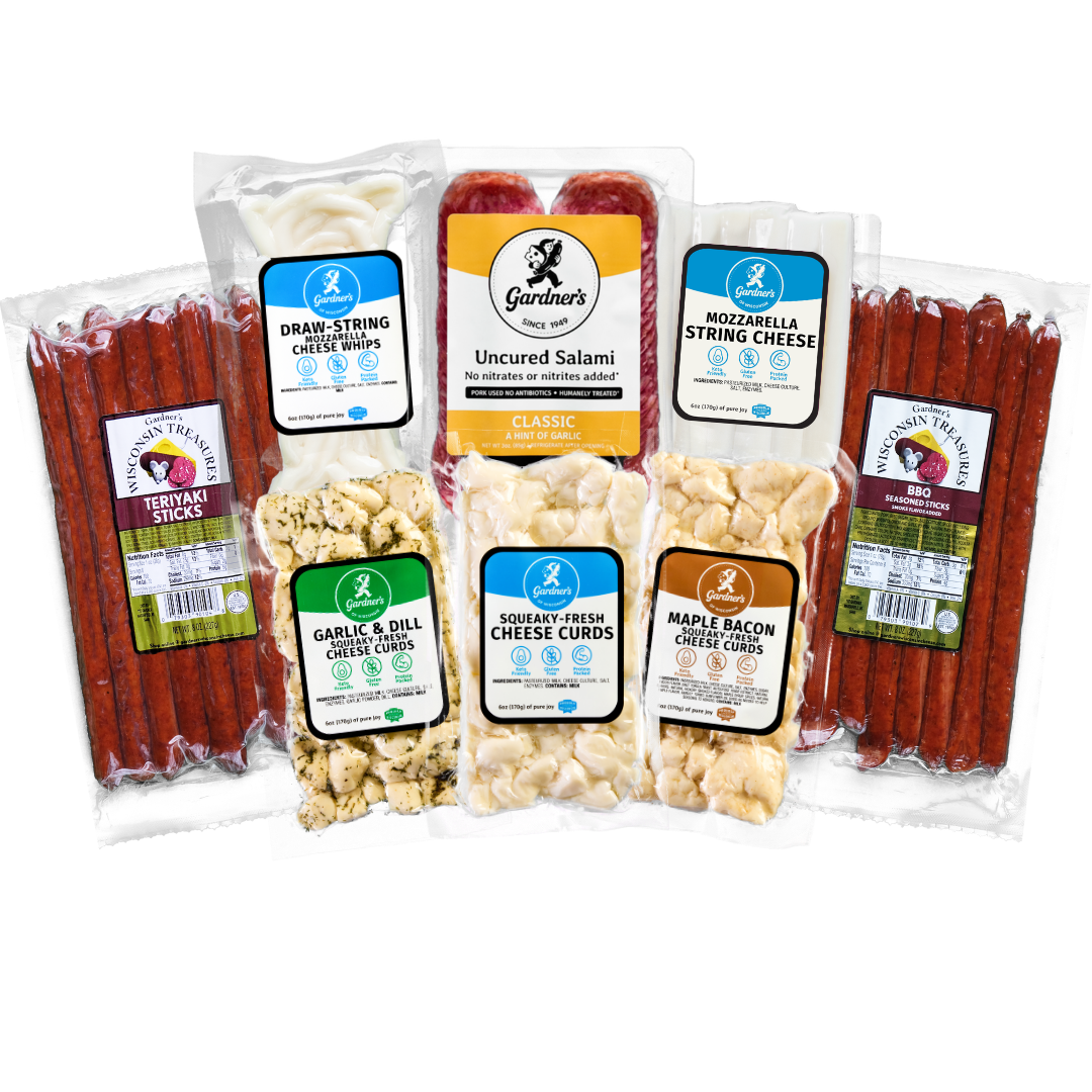 The Snack Pack *NEW* - Gardners Wisconsin Cheese and Sausage