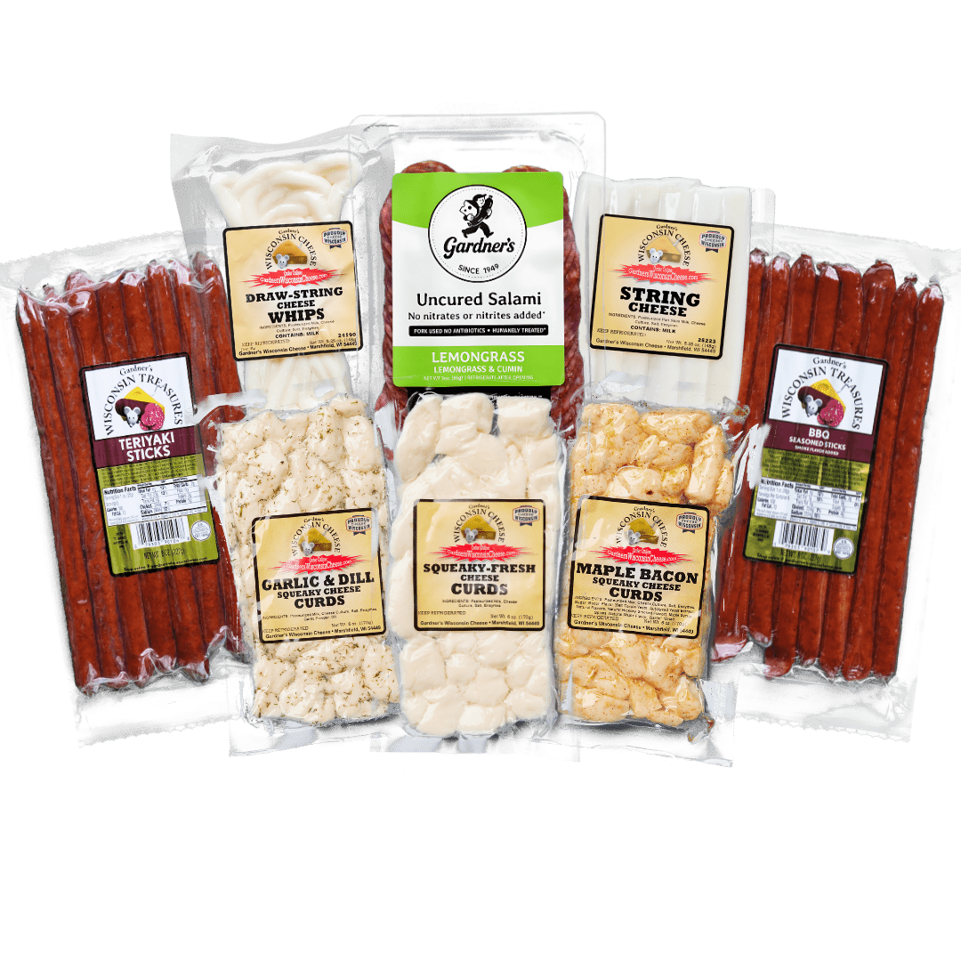 The Snack Pack *NEW* - Gardners Wisconsin Cheese and Sausage