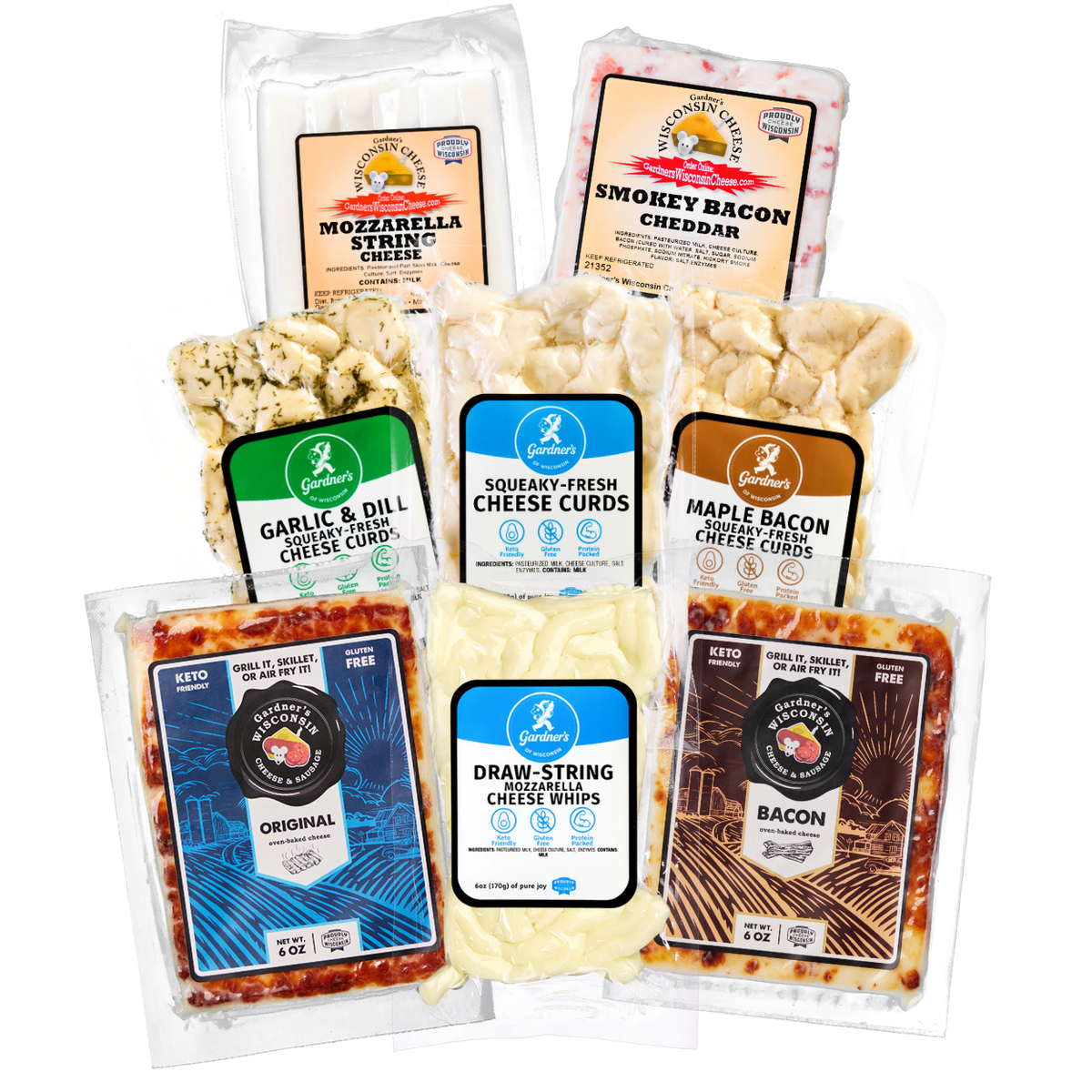 Social Bites Bundle *NEW* - Gardners Wisconsin Cheese and Sausage