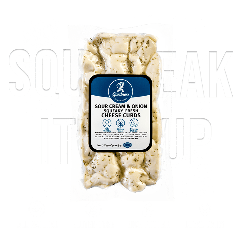 Sour Cream & Onion Cheese Curds *LIMITED EDITION* - Gardners Wisconsin Cheese and Sausage