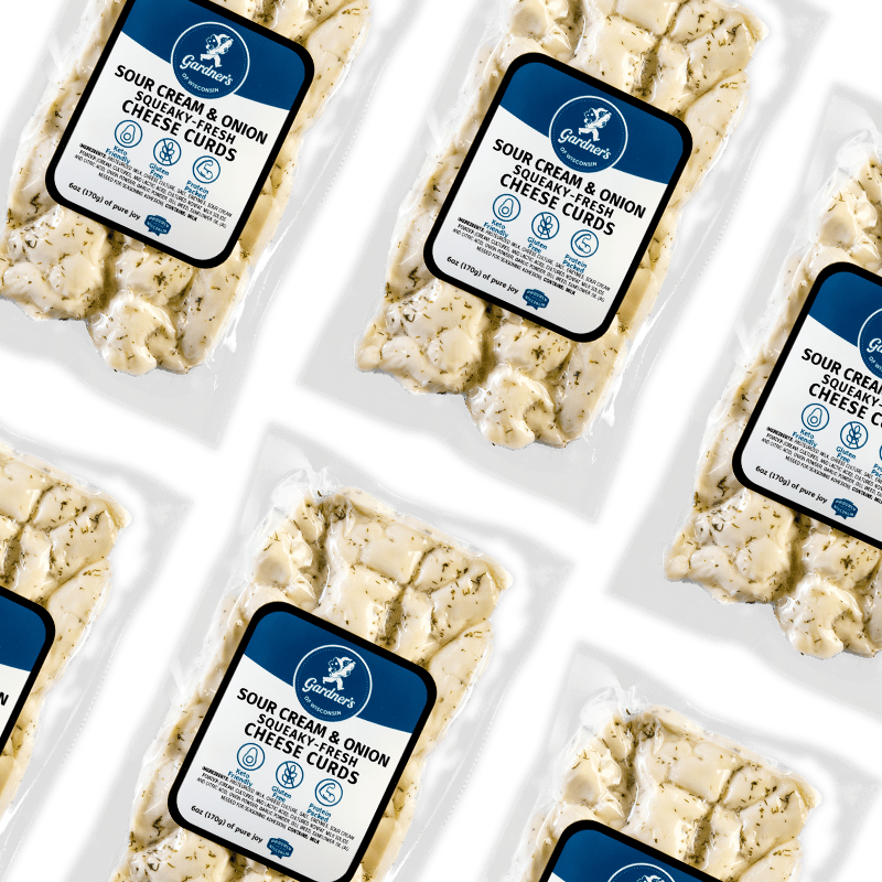 Sour Cream & Onion Cheese Curds *LIMITED EDITION* - Gardners Wisconsin Cheese and Sausage