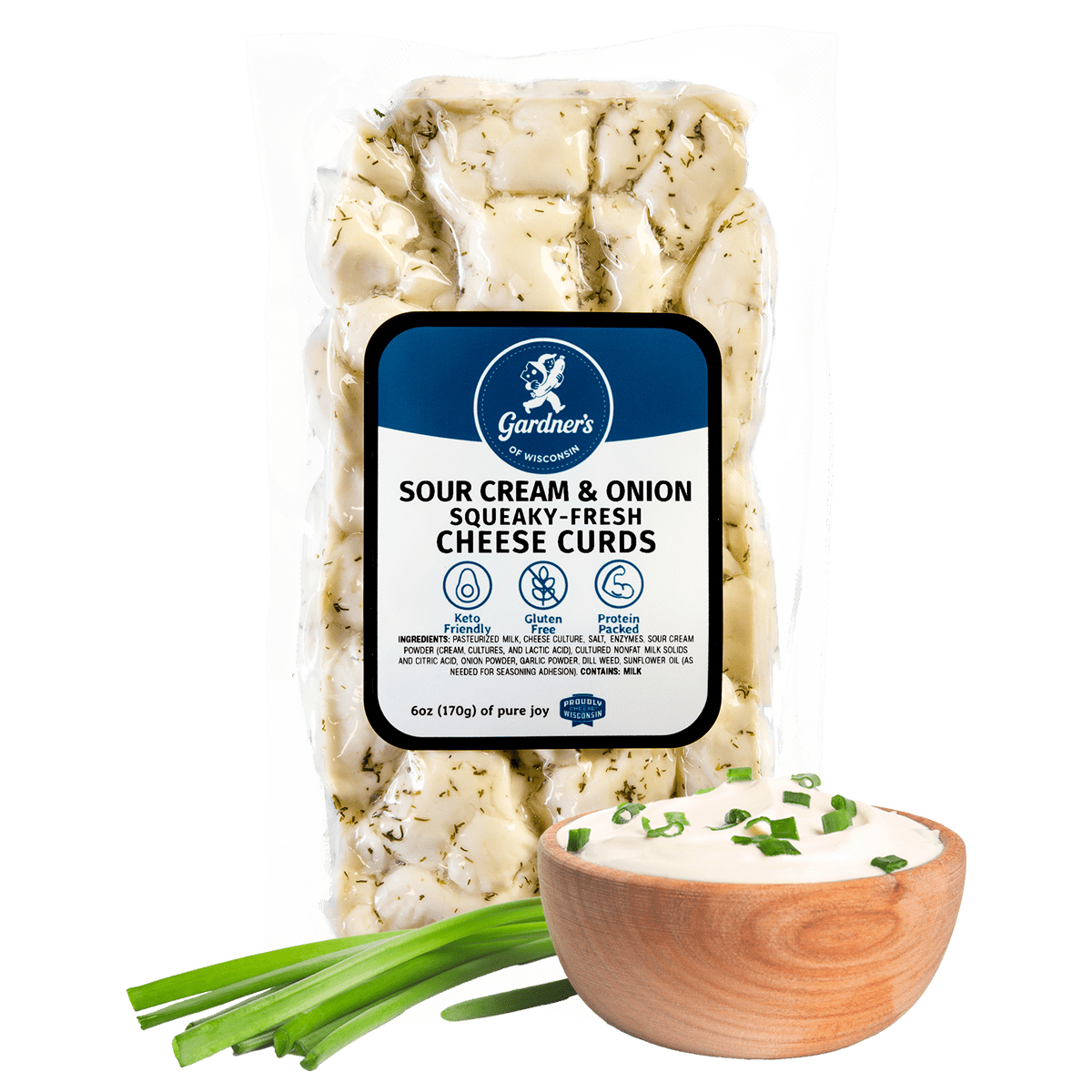 Sour Cream & Onion Cheese Curds *LIMITED EDITION* - Gardners Wisconsin Cheese and Sausage