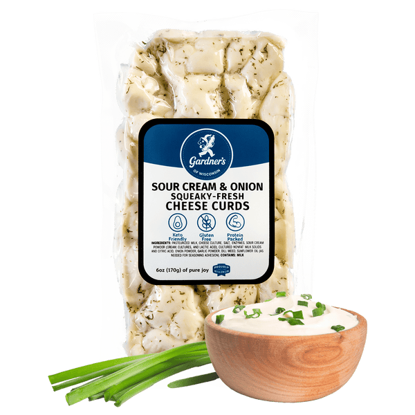 Sour Cream & Onion Cheese Curds *LIMITED EDITION* - Gardners Wisconsin Cheese and Sausage