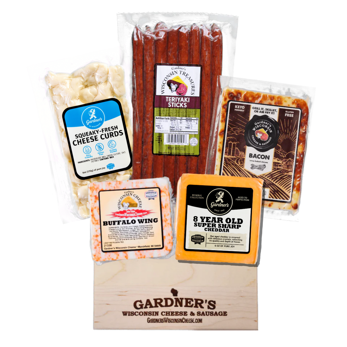 Top Sellers Gift Set Special! - Gardners Wisconsin Cheese and Sausage