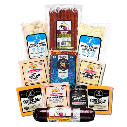 ULTIMATE Wisconsin Cheese and Sausage Package - Gardners Wisconsin Cheese and Sausage