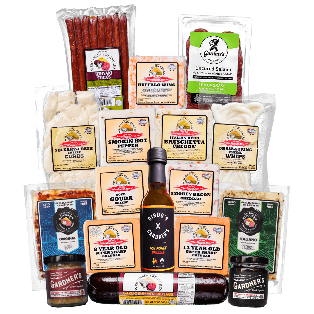 The Wisconsin Party Pack *NEW* - Gardners Wisconsin Cheese and Sausage