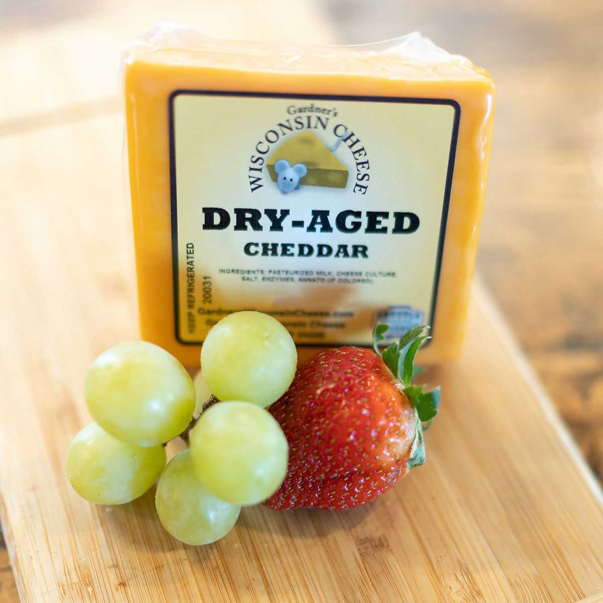 Dry Aged Cheddar - Gardners Wisconsin Cheese and Sausage