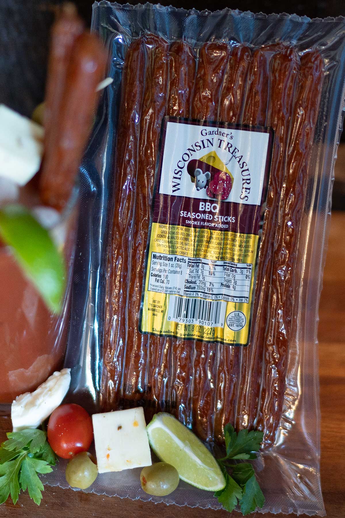 BBQ Snack Sticks - Gardners Wisconsin Cheese and Sausage