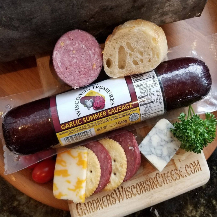 Gardner's Wisconsin Cheese Garlic Summer Sausage